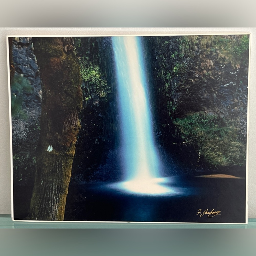 Jankowsy signed Photograph of Columbia River Gorge, Oregon